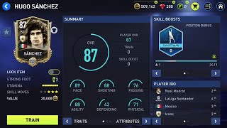 BASE ICON HUGO SANCHEZ REVIEW || FIFA MOBILE 22 || 2022