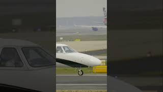 🛫 ProAir Aviation Cessna 525C Citation CJ4 D-CSRM taking off at Frankfurt Airport (FRA) #aviation