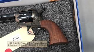 1023 Colt Manufacturing "Hugh O'Brian" Limited Edition 2 Gun Set, .45 Colt [October 18, 2024]