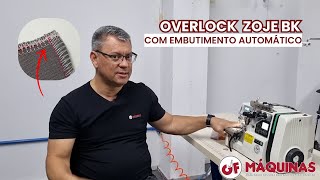 OVERLOQUE ZOJE COM EMBUTIMENTO DE CORRENTINHA