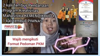 TIPS DAN TRIK TEMBUS PIMNAS | PROGRAM KREATIVITAS MAHASISWA