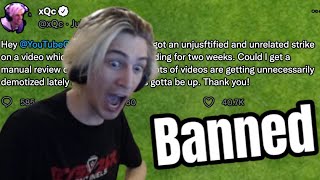 xQc Got Banned