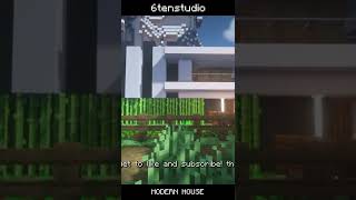 #shorts Minecraft Modern House 60