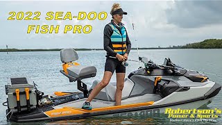 2022 Sea-Doo Fish Pro walk around