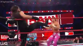 Dean Ambrose attacks Seth rollins Monday night RAW 22 October 2018