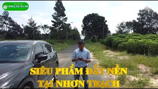 Siêu phẩm đất nền dự án HUD - Nhơn Trạch || Biệt thự 810 m2 - góc 2 mặt tiền đường lớn || Sổ sẵn.