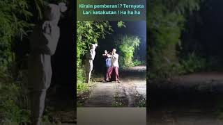 Prank Pocong Hutan Lucu #shorts