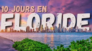 un ROAD TRIP de la FLORIDE en auto-préparation