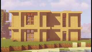 Хайтек дом как построить в minecraft