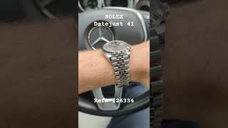 Rolex Datejust 41 ref #126334 #rolex #datejust