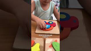 Puzzle bayi untuk belajar #montessori #idebermainanak #mainanedukasi #mainananak #belajardanbermain