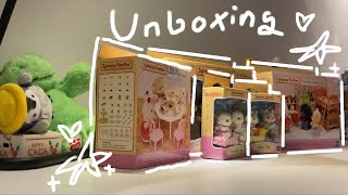 Unboxing Sylvanian Families/Calico Critters 🎀💗🌷