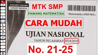 SIAP  UNBK 2020 Matematika SMP