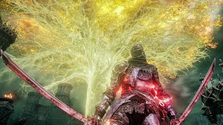 Elden Ring - NG+ Dual Katana OP Blood Damage Build VS Bosses Gameplay