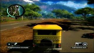 Crazy Guy Screaming In Just Cause 2 -Funny Must See!