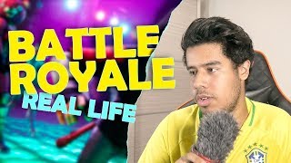 QUEREM CONSTRUIR UM BATTLE ROYALE NA VIDA REAL - SKM