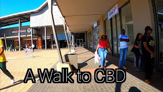 A walk to CBD Gaborone Botswana.