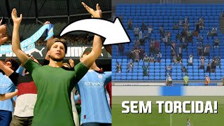 O que acontece se os torcedores forem embora do estádio no EA FC 24?