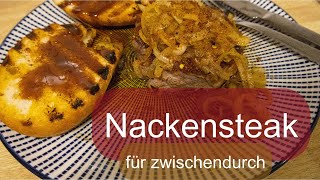 Nackensteak auf dem Opti Grill Elite