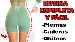 LA MEJOR RUTINA PARA GLÚTEOS, FIRMES, PIERNAS DEFINIDAS Y CADERAS REDONDAS