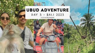 UBUD ADVENTURE | Day 3 - Bali Travel Vlog - ATV Riding, Cretya Ubud and Monkey Forest!