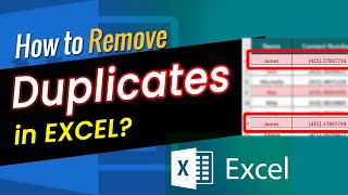 Cleaner Spreadsheets: Removing Duplicates in Excel.