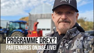 Promotion du programme DREX sur ONJASE.LIVE #chasse #pêche #pleinair