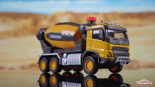 Camion betoniera Majorette Volvo Cement Mixer