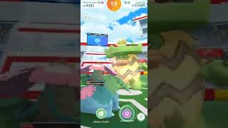 Ludicolo solo raid in Pokemon GO ! #shorts