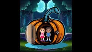 siblings escape pumpkin cage video walkthrough