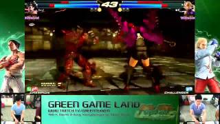 Tekken Tag 2 Unlimited Qudans (Devil Jin/Kazuya) vs Niko (Lars/Nina)