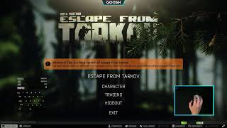 LIVE - Escape From Tarkov! - Fresh Account!