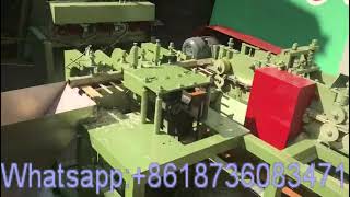 Video of bamboo chopsticks making machine/twin chopsticks making machine