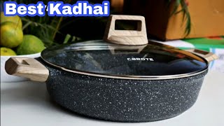 Carote Brand Granite Coating kadai Unboxing,Review/Alda die cast Frying Pan Reviews/Best Fry Pan.