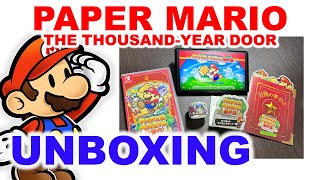 【Amazon.co.jp Exclusive Set】Unboxing Paper Mario: The Thousand-Year Door for the Nintendo Switch !