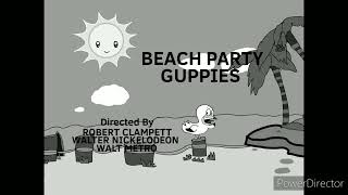 Beach Party Guppies (1944) Opening and Closing B&W Titles