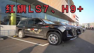 红旗车队来了！实拍红旗LS7车长超5.5米，还有红旗订制车型H9+！