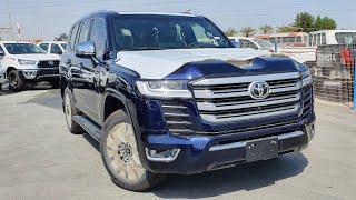 Toyota Land Cruiser 3.5L V6 VXR Ful Option 2022MY Petrol Blue Color In Dubai