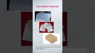 Stationery printing