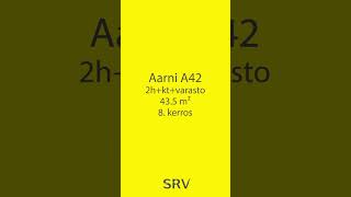 Vantaan Aarni A42 2h+kt+var 43,5m2 8. kerros