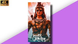 mahashivaratri Whatsapp Status || Shivratri status 2022 ||#shivratristatus || 4k full screen ||