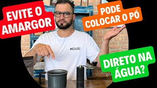 Evite o Amargor: Pode colocar o pó de café na água?