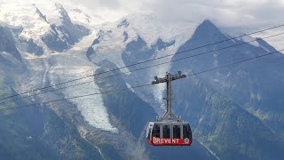 Le Brévent Cable Car Ascent and Descent TimeWarp