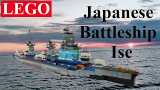 DIY Lego Japanese Battleship Ise - How to build with lego blocks (DIY and TUTORIAL)