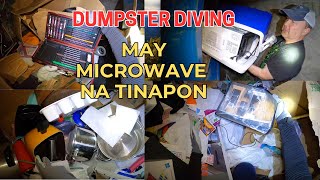 PINAYTEXAN/DUMPSTER DIVING/ MAY MICROWAVE TAYONG NAKUHA!