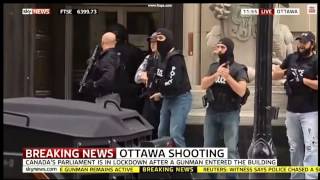 Ottawa shooting | 22 October 2014 | bits of SkyNews coverage