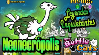 UNCANNY LEGENDS: NEONECRÓPOLIS | Leyendas Inquietantes | Sin Megarraros | The Battle Cats