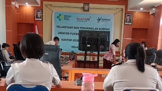 Jordan Channel sedang live!PELANTIKAN JABATAN FUNGSIONAL DI KKP KELAS II KUPANG
18 September 2023