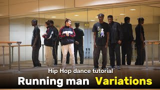 Hip Hop dance basics | Running man Variations | Noelab ep 23 #dancetutorial