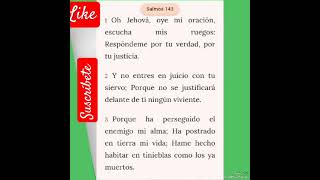 #salmo143 #jehova #dios #jesus #cristo #jesuscristo #jah #biblia #fe #evangelio #cristiano #aleluya